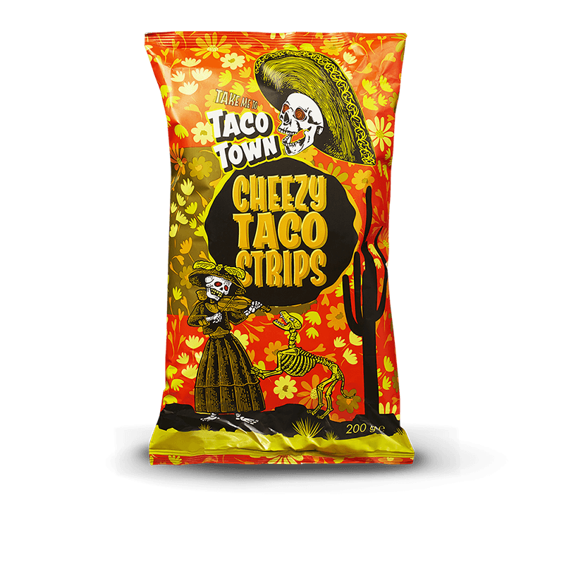 Cheezy Taco Strips